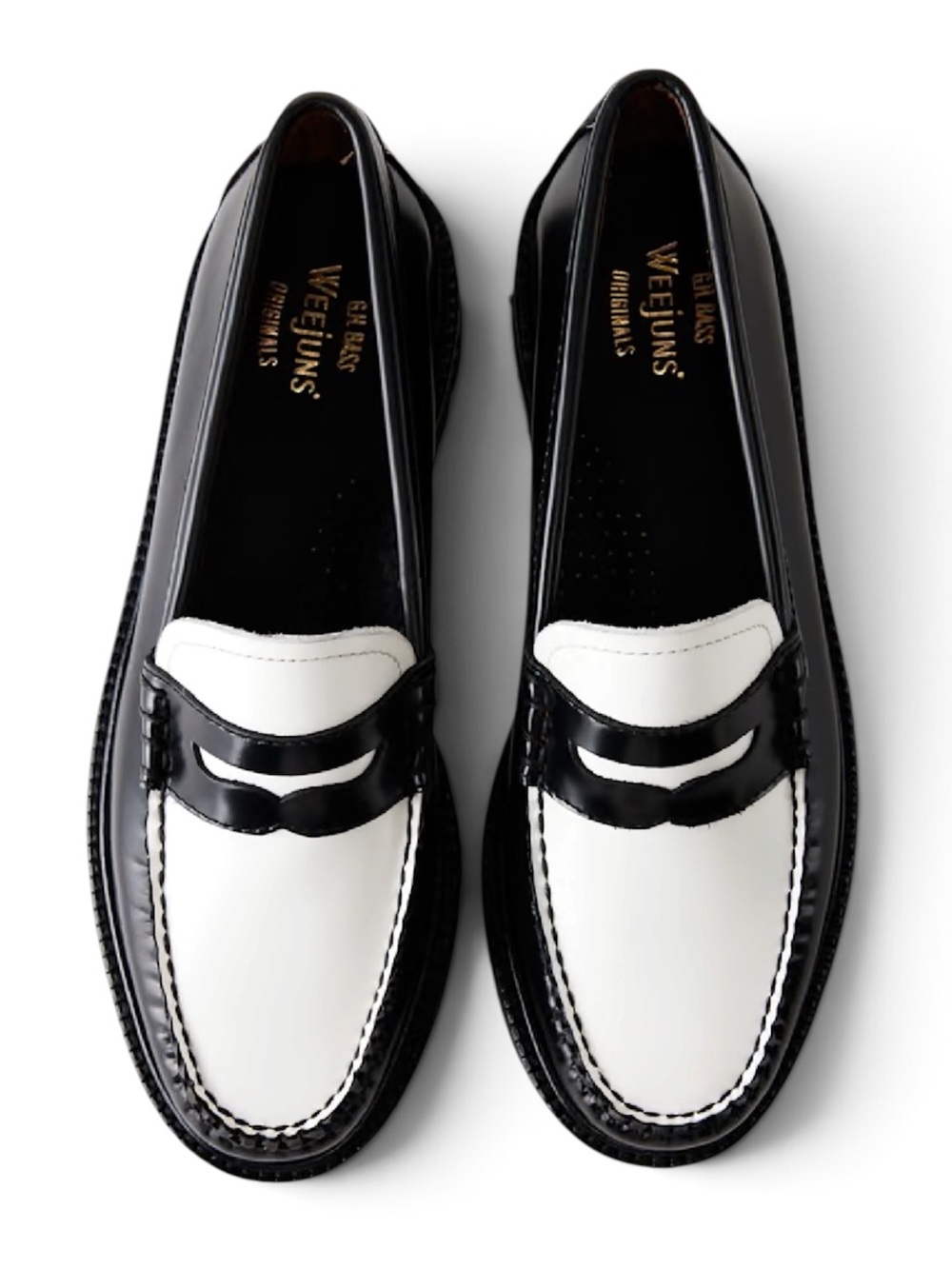G.H.BASS Whitney Super Lug Weejun Penny Loafer Size: 8.5 Women